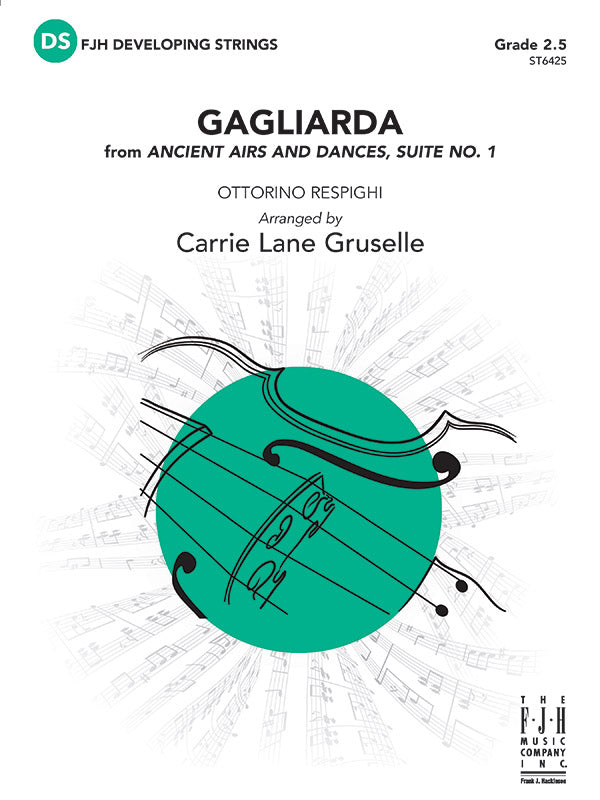 Gagliarda - String Orchestra Conductor Score & Parts (Digital Download)