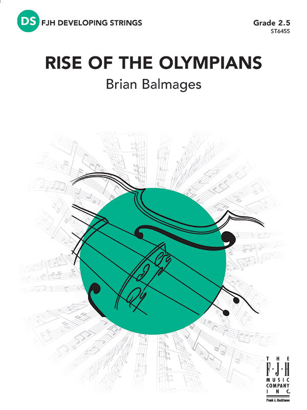 Rise of the Olympians - String Orchestra Conductor Score & Parts (Digital Download)