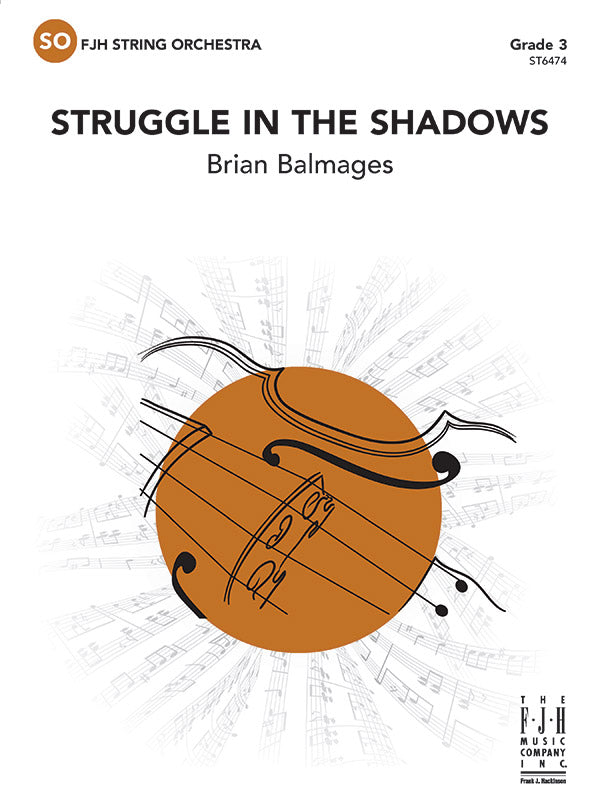 Struggle in the Shadows - String Orchestra Conductor Score & Parts (Digital Download)