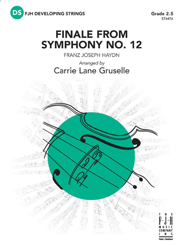 Finale from Symphony No 12 - String Orchestra Conductor Score & Parts (Digital Download)