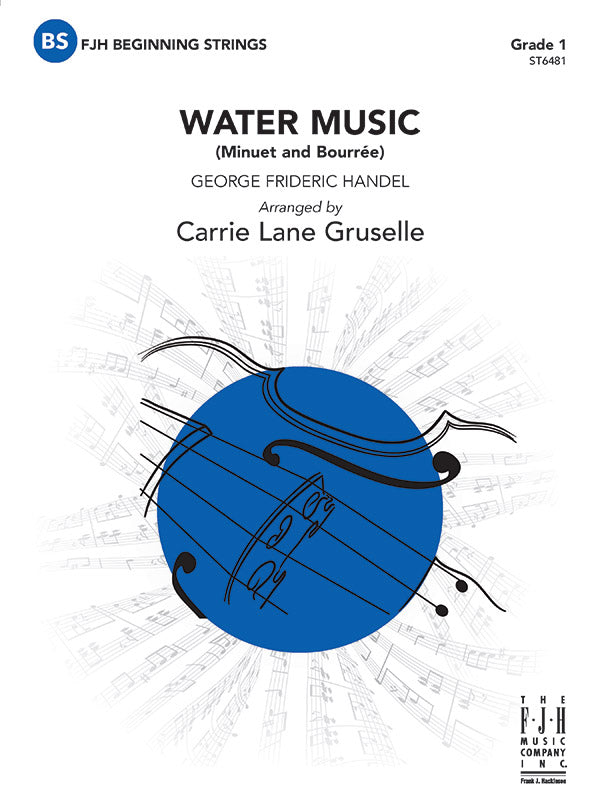 Water Music - String Orchestra Conductor Score & Parts (Digital Download)