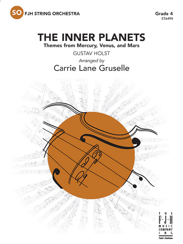 The Inner Planets (Themes from Mercury, Venus and Mars) - String Orchestra Conductor Score & Parts (Digital Download)