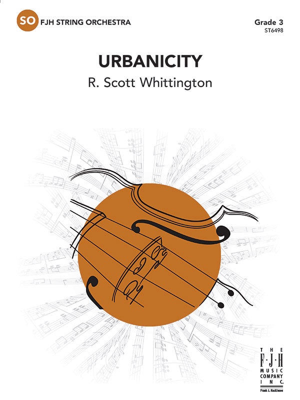 Urbanicity - String Orchestra Conductor Score & Parts (Digital Download)