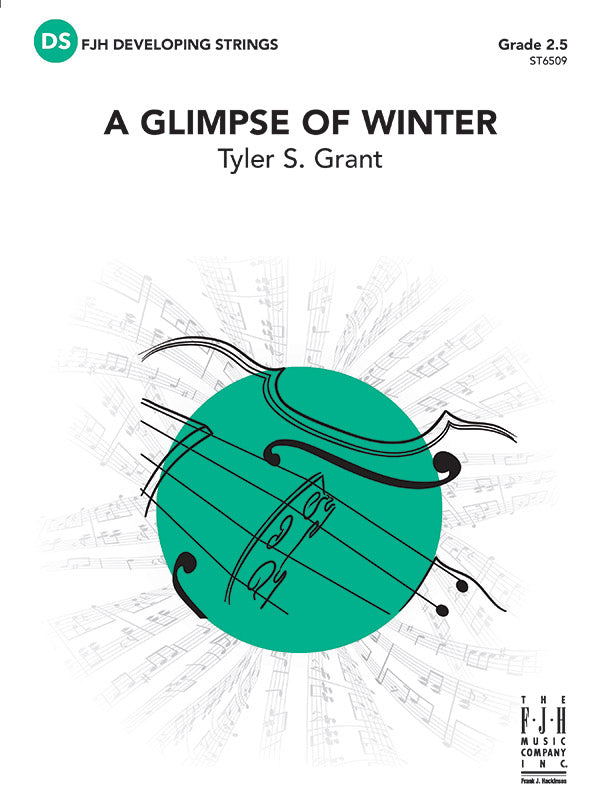 A Glimpse of Winter - String Orchestra Conductor Score & Parts (Digital Download)