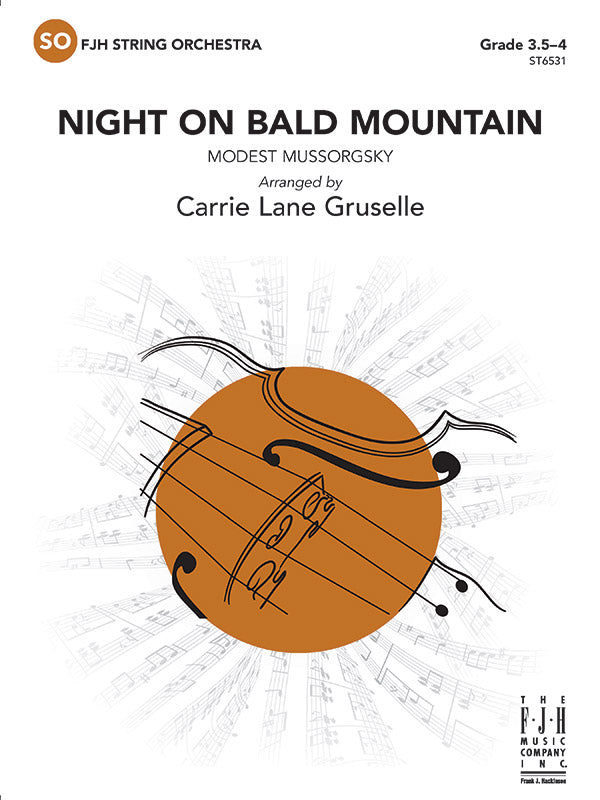 Night on Bald Mountain - String Orchestra Conductor Score & Parts (Digital Download)
