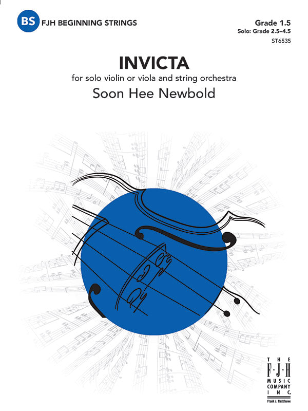 Invicta - String Orchestra Conductor Score & Parts (Digital Download)