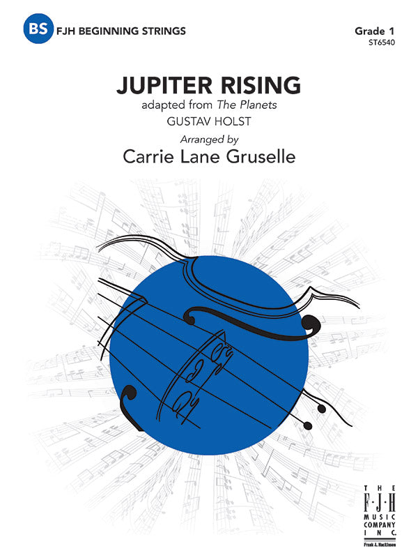 Jupiter Rising (Adapted from The Planets) - String Orchestra Conductor Score & Parts (Digital Download)