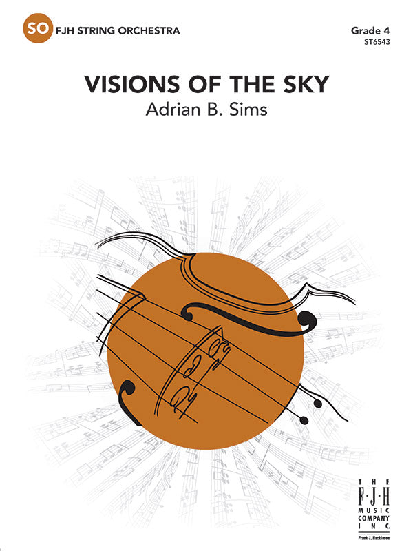 Visions of the Sky - String Orchestra Conductor Score & Parts (Digital Download)