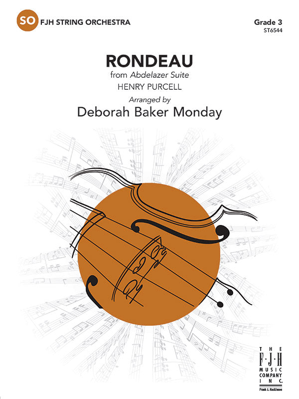 Rondeau (from Abdelazer Suite) - String Orchestra Conductor Score & Parts (Digital Download)