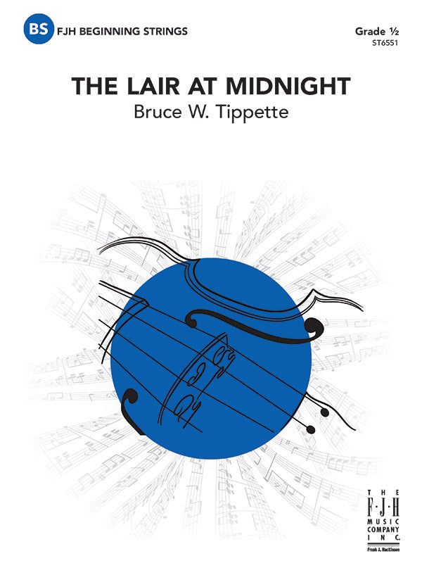 The Lair at Midnight - String Orchestra Conductor Score & Parts (Digital Download)