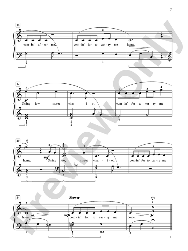 Famous & Fun Favorites, Book 4: 16 Appealing Piano Arrangements - Piano (Digital Download)