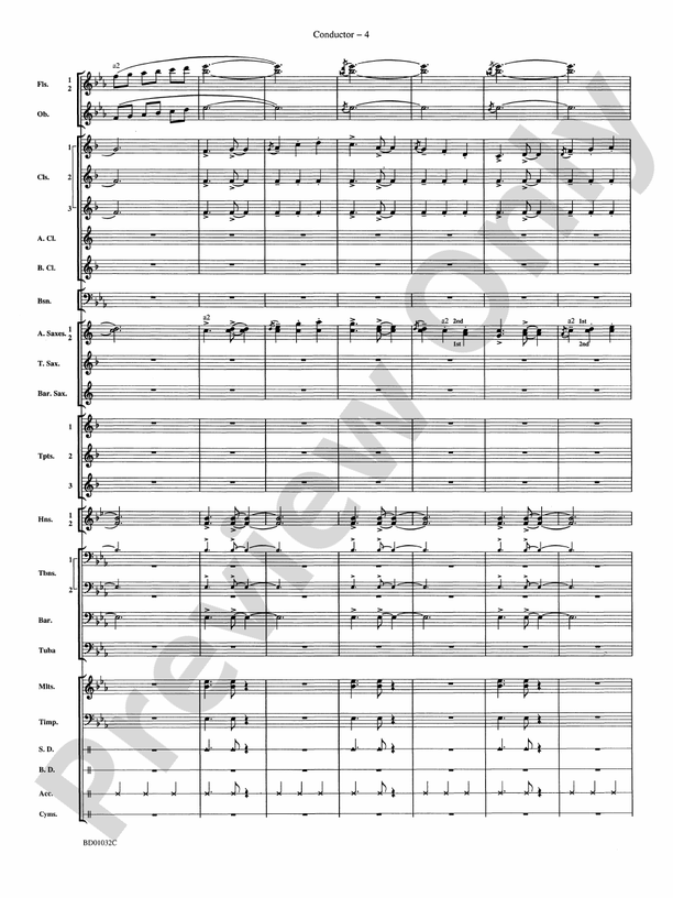 The Gathering of the Yeomen - Concert Band Conductor Score & Parts (Digital Download)