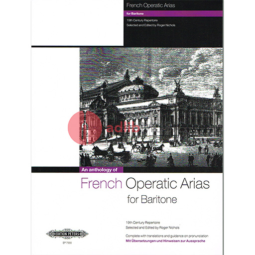 French Operatic Arias Baritone - Baritone - Various - Peters EP7555