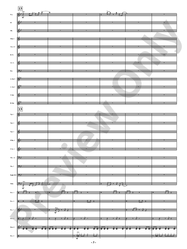 Se-SAW - Concert Band Conductor Score & Parts (Digital Download)