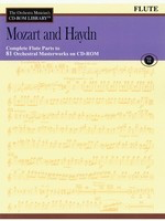 Mozart and Haydn - Volume 6 - The Orchestra Musician's CD-ROM Library - Flute - Franz Joseph Haydn|Wolfgang Amadeus Mozart - Flute Hal Leonard CD-ROM