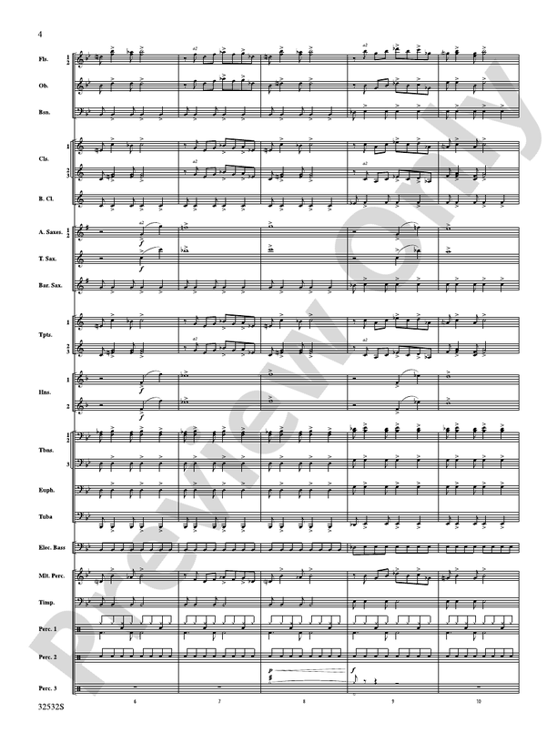 Led Zeppelin on Tour - Concert Band Conductor Score & Parts (Digital Download)
