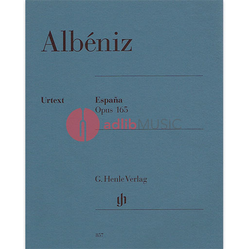 Albeniz - Espana Op165 - Piano Solo Henle HN857