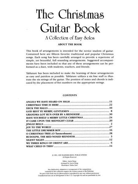 The Christmas Guitar Book