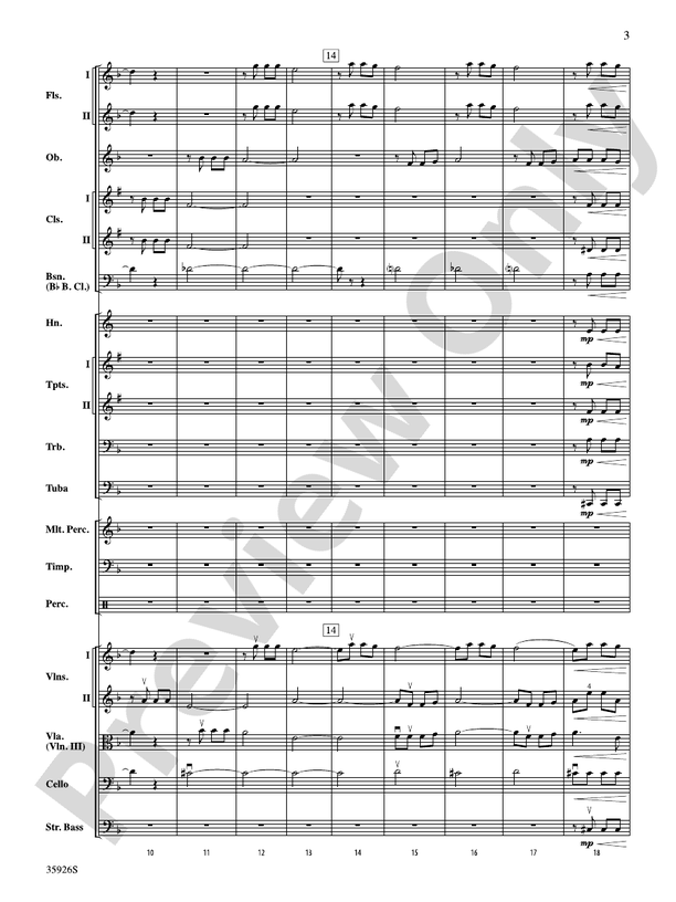 A Whole Lot of Symphony Themes – Ful Orchestra Conductor Score & Parts (Digital Download)