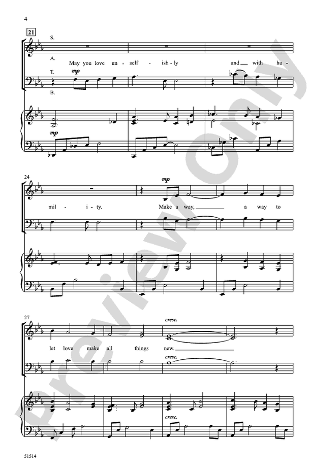 Pax Tecum - SATB Choral Octavo (Digital Download)