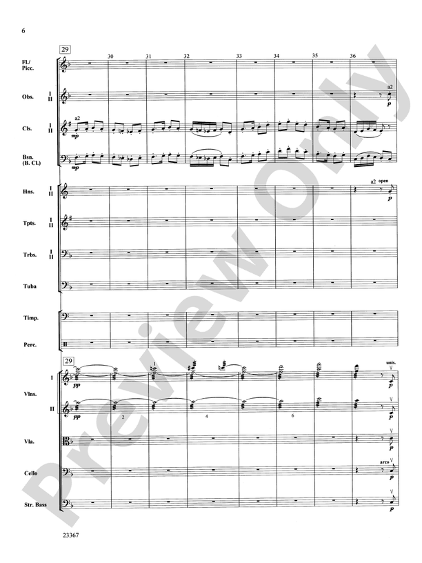 Overture to the Wasps – Full Orchestra Conductor Score & Parts (Digital Download)