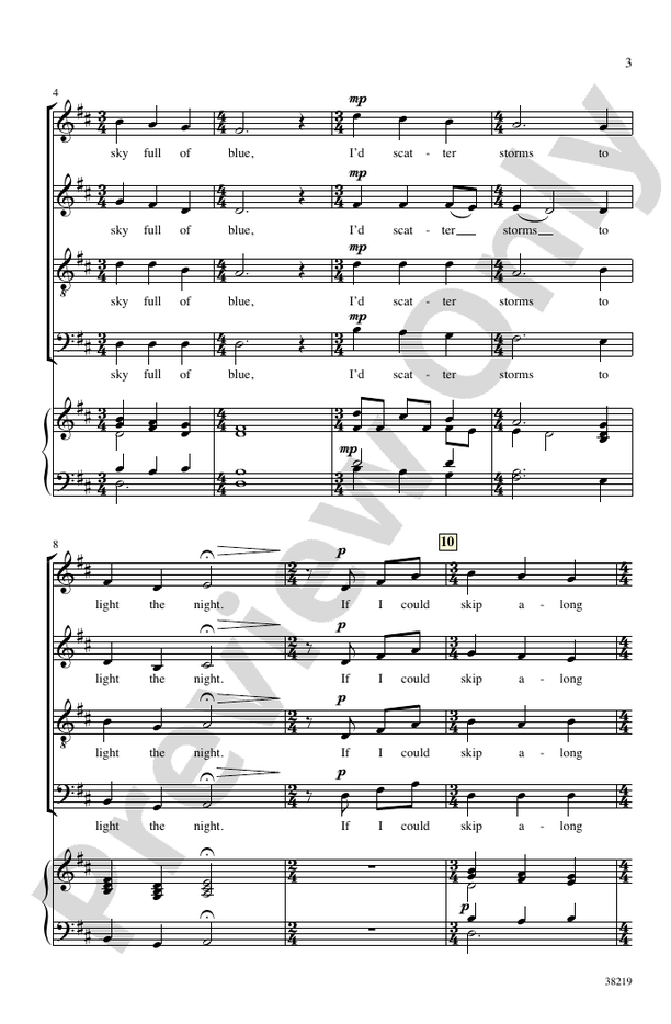 Dream with Me – SATB Choral Octavo (Digital Download)