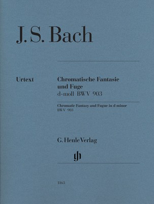 Chromatic Fantasy And Fugue Without Fingering - Johann Sebastian Bach - Piano G. Henle Verlag Piano Solo