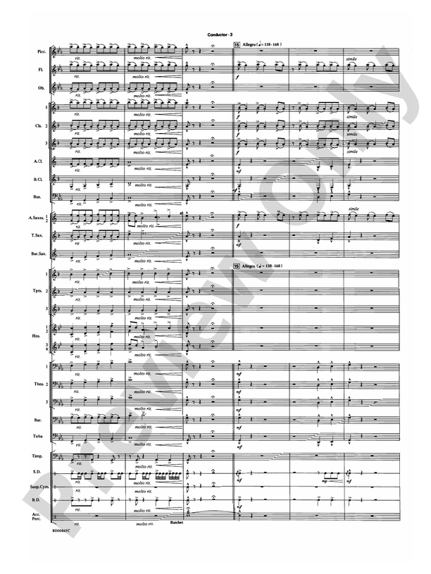 Encounters - Concert Band Conductor Score & Parts (Digital Download)