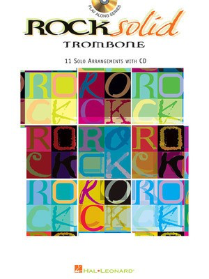 Rock Solid for Trombone - Trombone Hal Leonard /CD