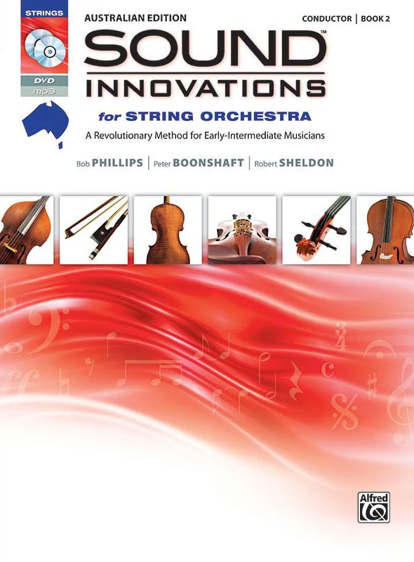 Sound Innovations Aust. Conductor Score String Orchestra Book 2 Book/OLA - Alfred