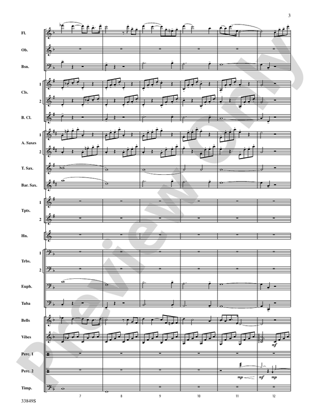 Fallen Heroes - Concert Band Conductor Score & Parts (Digital Download)