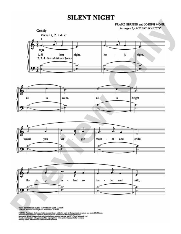 Silent Night - DSM-PS-0009817 - Easy Piano (Digital Download)