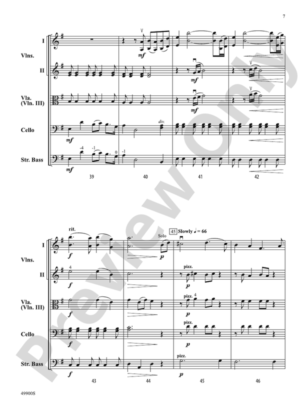 To the Moon and Back - String Orchestra Conductor Score & Parts (Digital Download)
