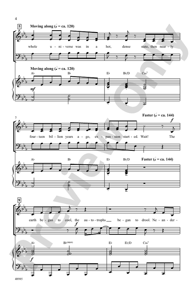Streaming Sitcoms - SAB Choral Octavo (Digital Download)
