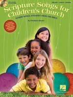 Scripture Songs for Children's Church - 40 Kids' Songs Straight from the Bible - Pendleton Brown Hal Leonard Lead Sheet /CD