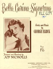 Bella Carina Signorina - Joy Nichols - PVG (Digital Download)