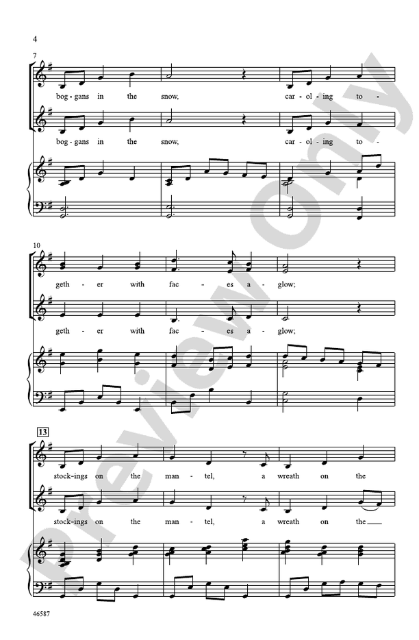 My Christmas Tree – SSA Choral Octavo (Digital Download)