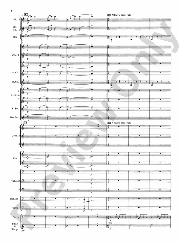 Blue Ridge Rhapsody - Concert Band Conductor Score & Parts (Digital Download)
