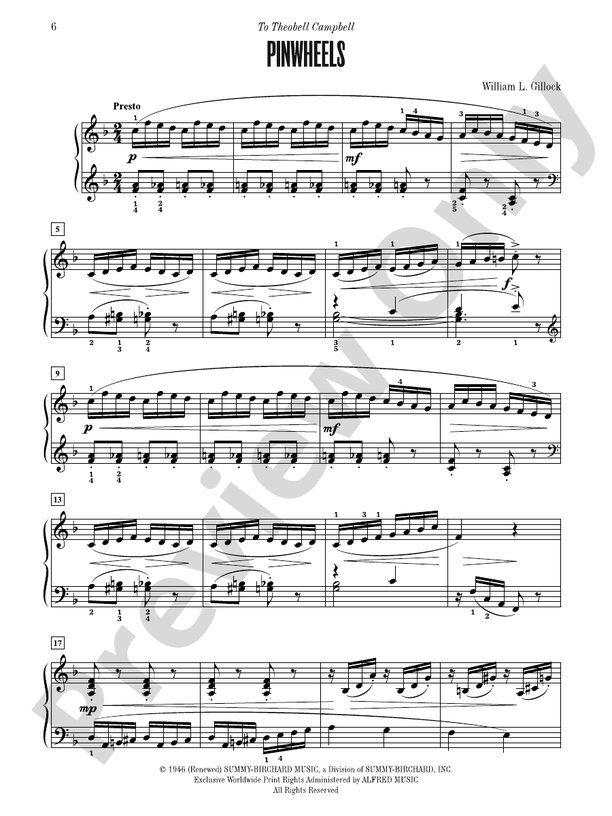 Belwin Contest Winners, Book 4 - Piano (Digital Download)