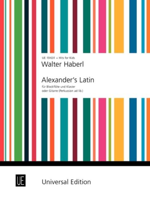 Hits for Kids Alexanders Latin Recorder/Piano