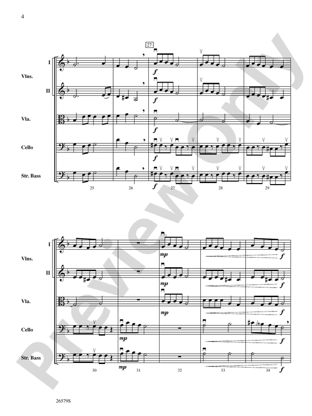 A Festival of Lights – String Orchestra Conductor Score & Parts (Digital Download)