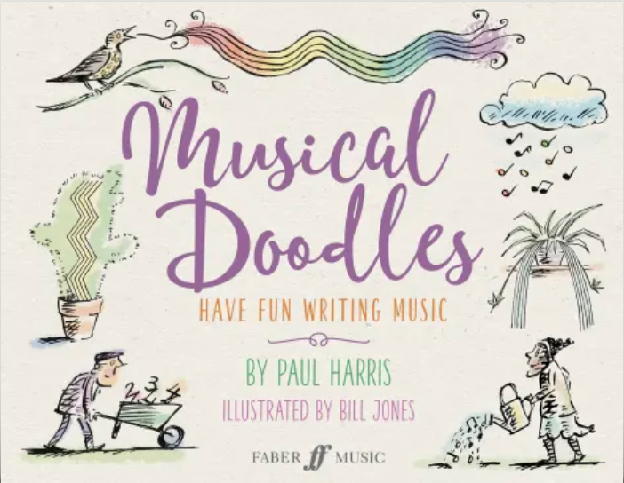 Musical Doodles - Drawing Book by Paul Harris Faber 0571542662