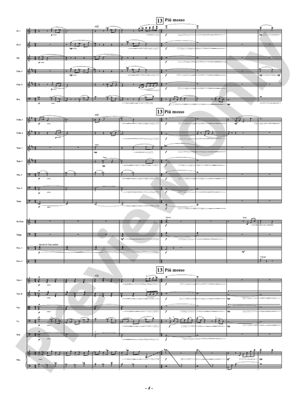 Fallingwater - Full Orchestra Conductor Score & Parts (Digital Download)