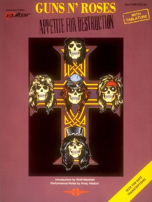 Guns N' Roses - Appetite for Destruction - Guitar|Vocal Cherry Lane Music Guitar TAB