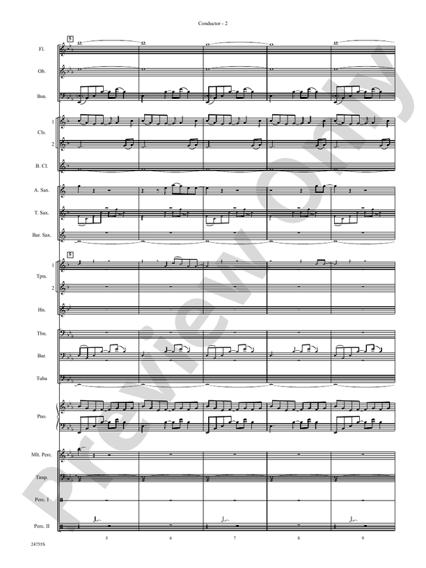 Magic Works (from Harry Potter and the Goblet of Fire) - Concert Band Conductor Score & Parts (Digital Download)