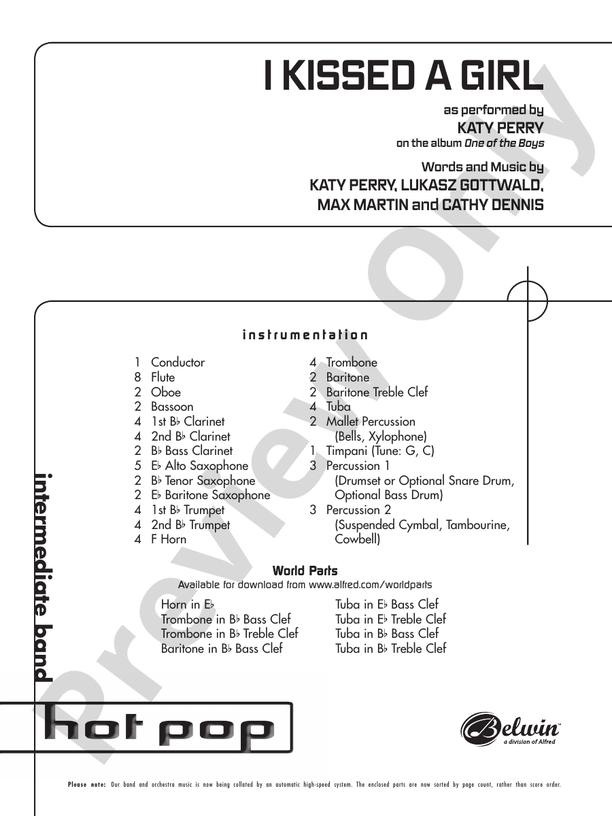 I Knew I Loved You - Concert Band Conductor Score & Parts (Digital Download)