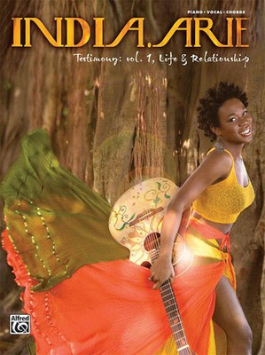 India.Arie - Testimony Volume 1 - Life & Relationship - Alfred Music Piano, Vocal & Guitar