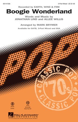 Boogie Wonderland - Allee Willis|Jonathan Lind - 3-Part Mixed Mark Brymer Hal Leonard Octavo