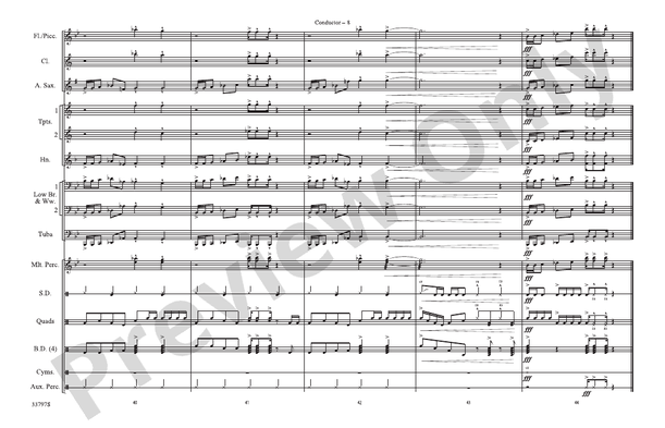 Dr. Feelgood – Marching Band Conductor Score & Parts (Digital Download)