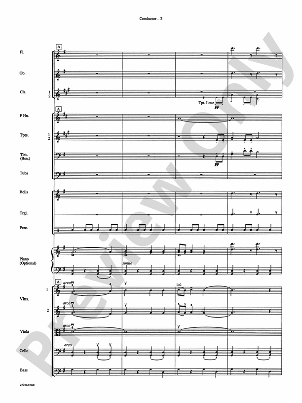 The Little Drummer Boy – Full Orchestra Conductor Score & Parts (Digital Download)